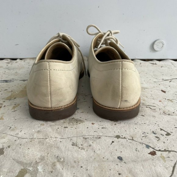 SEBAGO Beige Nubuck Norwich Oxford Shoes Men’s 11.5 - Picture 3 of 5